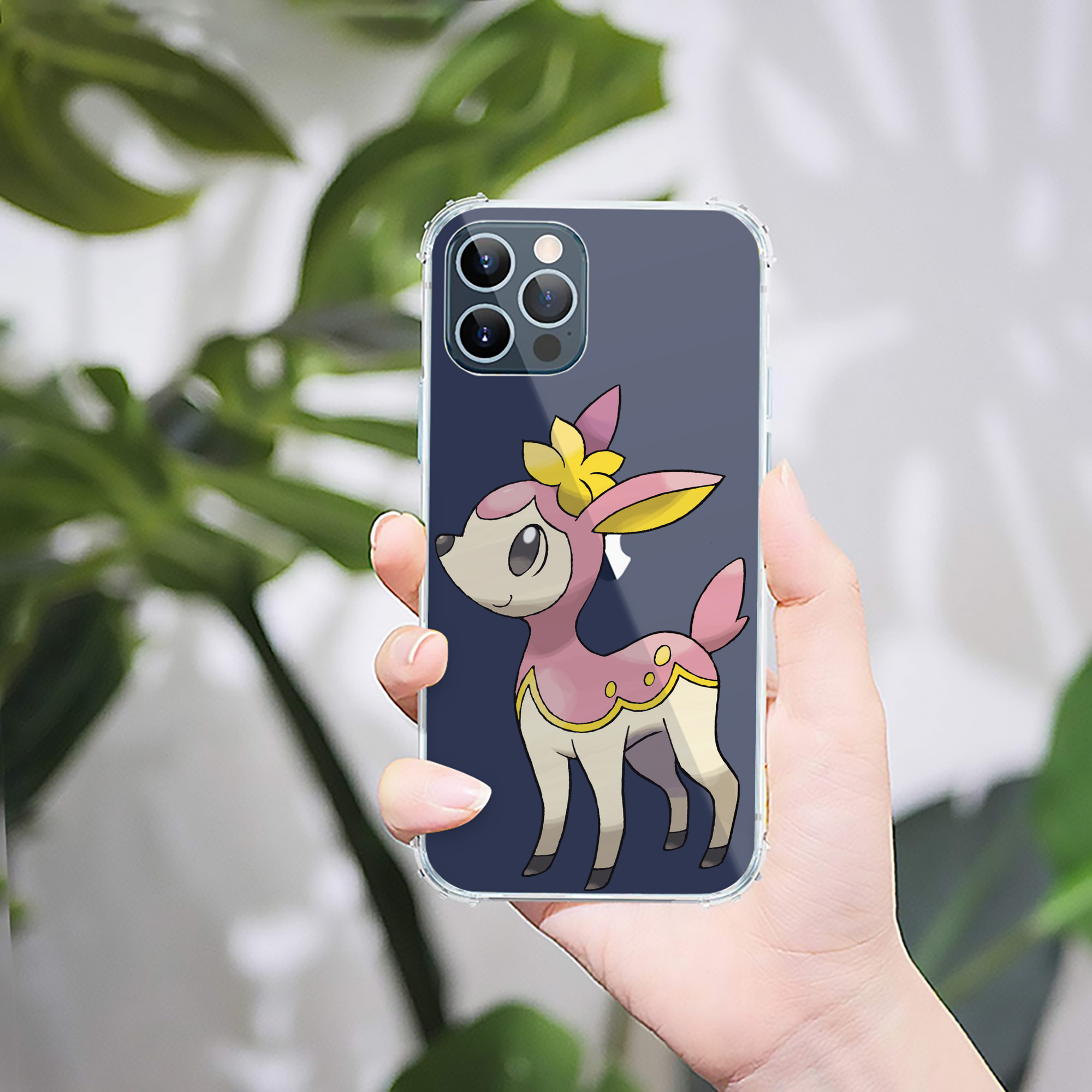 （画像用） ポケットモンスター Pokémon 【iPhone 12シリーズ対応】透明スマホケース（クリアソフトケース）